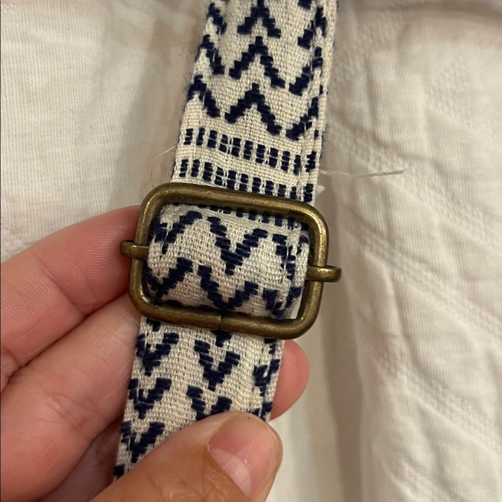 NWOT Demdaco Your Journey Indigo Crossbody Bag - Picture 9 of 12